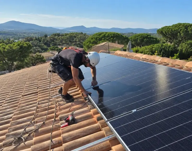 Installateur panneaux solaires Brizon — pose photovoltaïque sur toiture